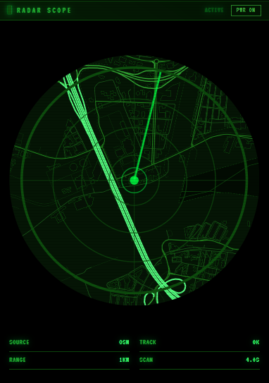 AgenticOS Radar Scope